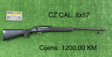 CZ CAL. 8x57 + šina i kompenzator