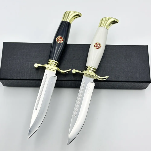 Lovački Ruski nož+ kožna futrola