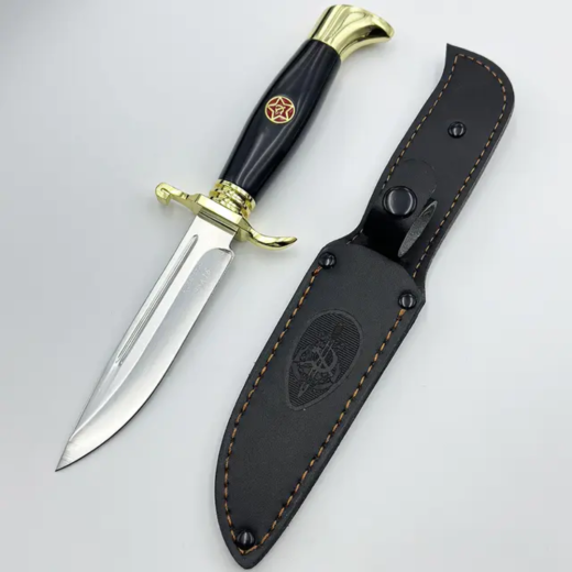 Lovački Ruski nož+ kožna futrola
