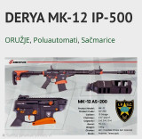 Poluautomatska sačmarica Derya MK12 IP500