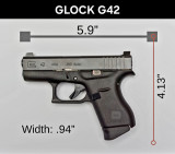 Pištolj Glock G42 - .380 Auto