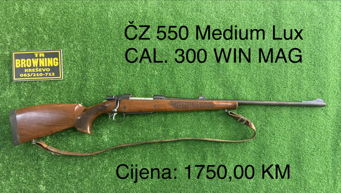 Češka Zbrojovka 550 Medium Lux CAL. 300 WIN MAG