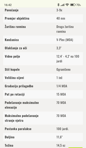 Vortex Diamondback V-Plex 3-9x40