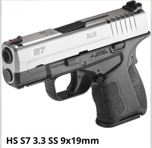 Pistolj HS S7 3.3 SS 9x19