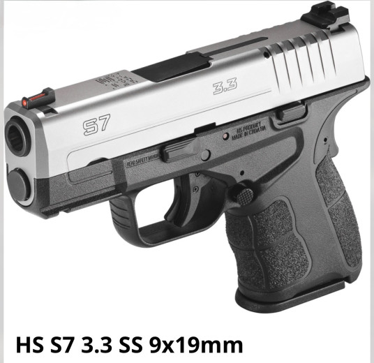 Pistolj HS S7 3.3 SS 9x19