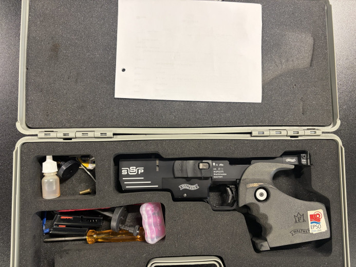 Rabljeni MK pištolj Walther SSP kal.22 LR