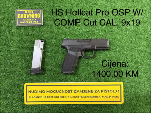 HS Hellcat Pro OSP W/Comp Cut CAL. 9x19
