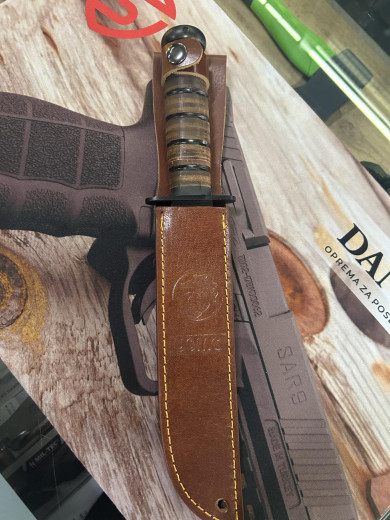 Lovački nož - kožna futrola - MIL-TEC