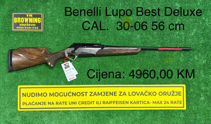 Benelli Lupo Best Deluxe CAL. 30-06 56 cm
