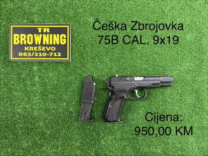 Češka Zbrojovka 75B CAL. 9x19 mm