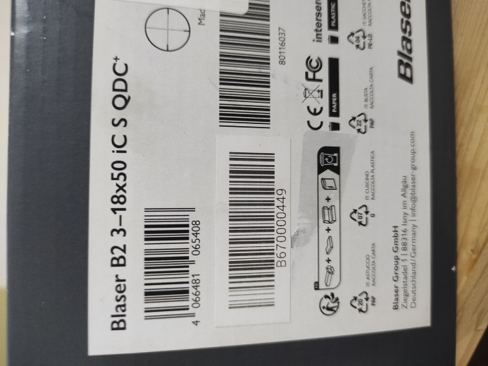 Optički nišan Blaser B2 Qdc+