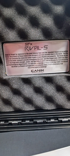 Pištolj CANIK SFx RIVAL-S BLACK