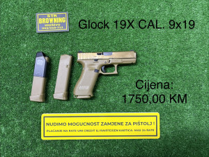 Glock 19X CAL. 9x19