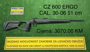 CZ 600 ERGO CAL. 30-06