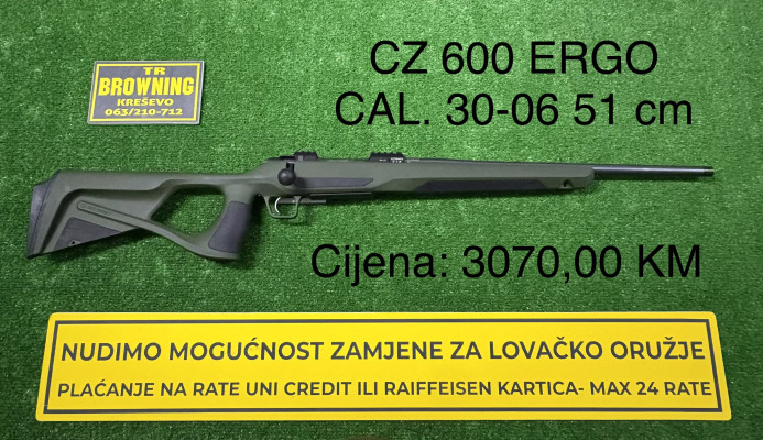 CZ 600 ERGO CAL. 30-06
