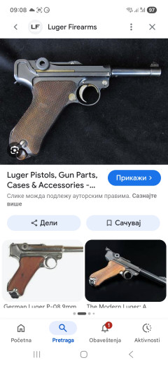 Pistolj luger 9mm