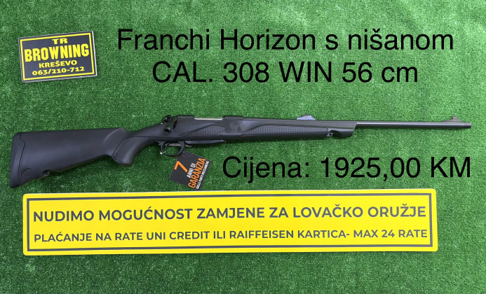 Franchi Horizon s nišanom CAL. 308 WIN 56 cm