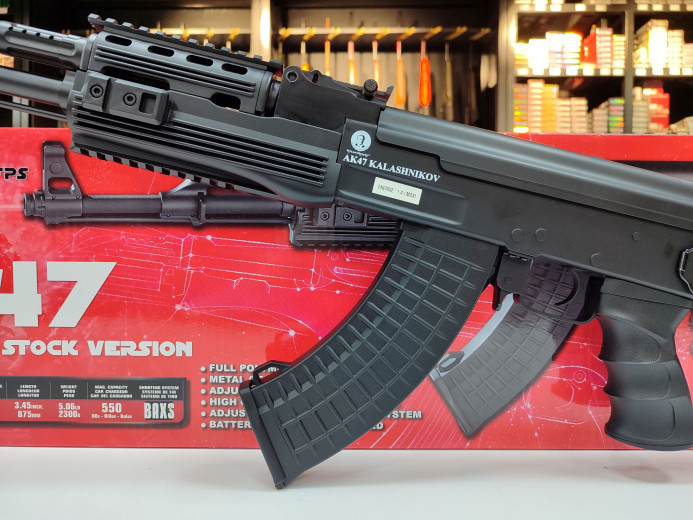 AIRSOFT PUŠKA CYBERGUN KALASHNIKOV AK47 TACTICAL AEG 550BBS 1.4J
