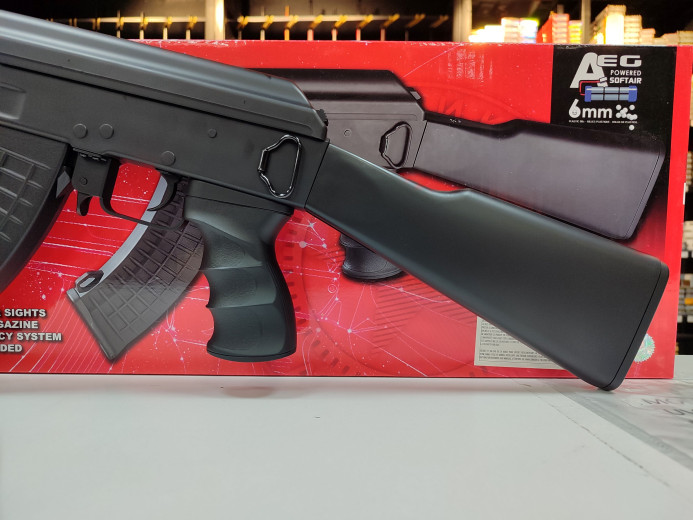 AIRSOFT PUŠKA CYBERGUN KALASHNIKOV AK47 TACTICAL AEG 550BBS 1.4J