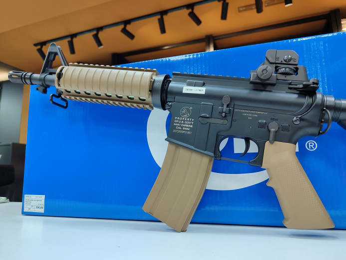 AIRSOFT PUŠKA COLT CQB AEG DUAL TONE 1.2J KAT. 56386