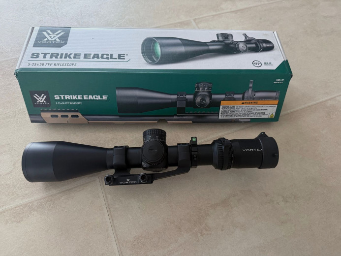 Vortex Strike Eagle 5-25x56 FFP. EBR-7C