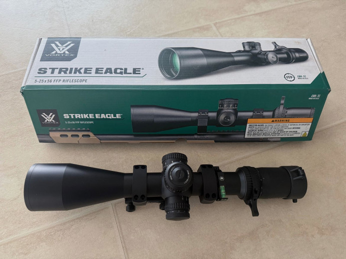 Vortex Strike Eagle 5-25x56 FFP. EBR-7C