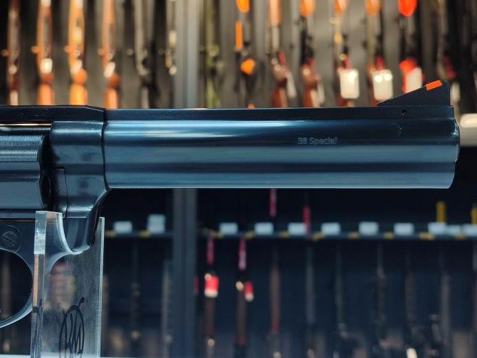 REVOLVER ALFAPROJ BRNO MODEL 3861 BLUE FINISH CAL. 38 SPECIAL