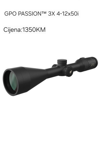GPO PASSION™ 3X 4-12x50i – vrhunska optika za lovce