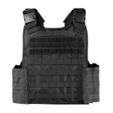 Mil-Tec Plate Carrier Vest Black