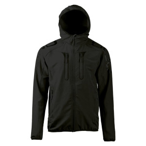 Softshell jacket DYNAMIC FORCE FLEX-TECH BLACK