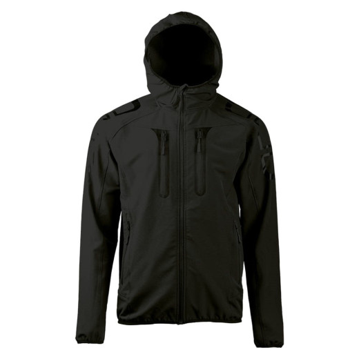 Softshell jacket DYNAMIC FORCE FLEX-TECH BLACK