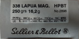 METAK KARABINSKI S&B 338 LAPUA MAG. HPBT 250grs.