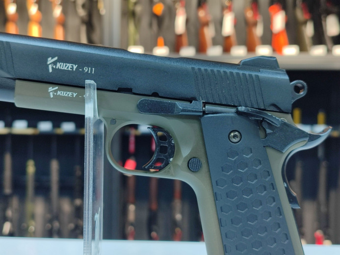 SIGNALNI PIŠTOLJ KUZEY ARMS 911 GREEN BLANK 9mm (P.A.K)