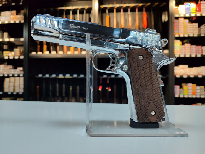 SIGNALNI PIŠTOLJ KUZEY ARMS 911T  CHROME BLANK 9mm (P.A.K)