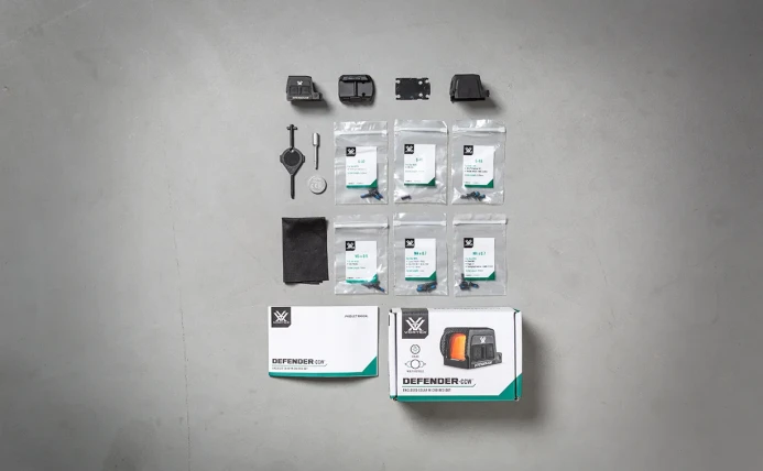 VORTEX RED DOT DEFENDER CCW SOLAR 3 MOA