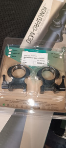 Konus PICATINY RINGS D25,4 QR HIGH