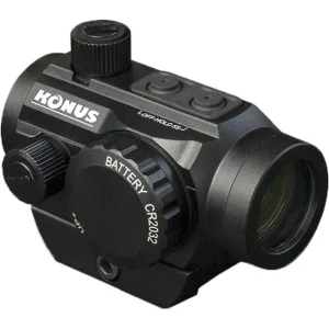 RED DOT KONUS 1X22 RED/GREEN DOT SIGHT