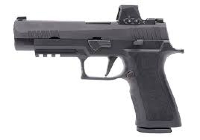 PIŠTOLJ SIG SAUER P320, 9MM, 4.7IN, X-SERIES, BLK, STRIKER, X-RAY 3, MOD POLY X GRIP, (2) 17RD STEEL MAG, ROMEO X PRO