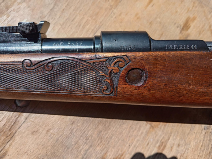 VOJNI KARABIN M48A SA GRBOM FEDERATIVNA NARODNA REPUBLIKA JUGOSLAVIJA KALIBAR 8X57