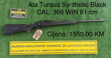 Ata Turqua Synthetic Black CAL. 308 WIN 61 cm + original kofer