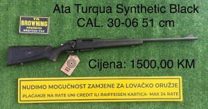 Ata Turqua Synthetic Black CAL. 30-06 51 cm