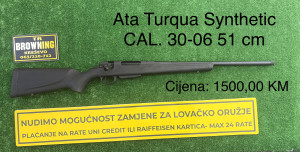Ata Turqua Synthetic Black CAL. 30-06 51 cm