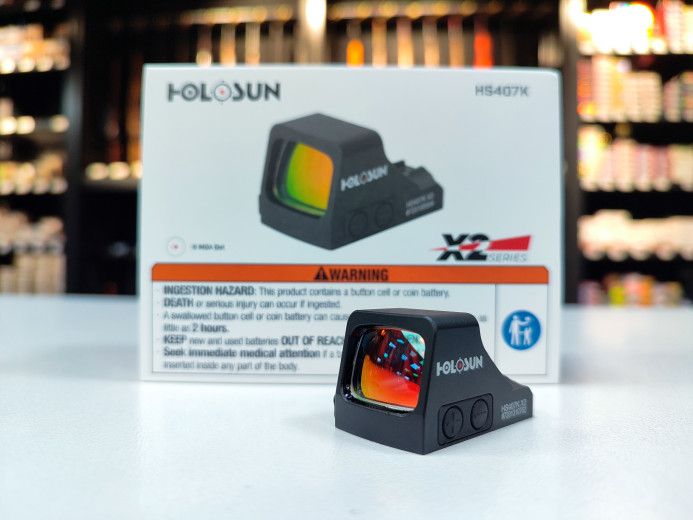RED DOT HOLOSUN HS407K X2