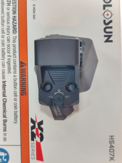 RED DOT HOLOSUN HS407K X2