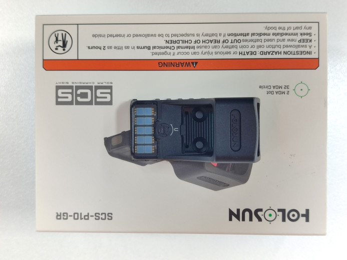 RED DOT HOLOSUN SCS-P10-GR