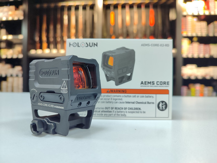 RED DOT HOLOSUN AEMS-CORE-X2-RD