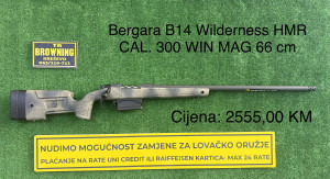 Bergara B14 Wilderness HMR CAL. 300 WIN MAG 66 cm