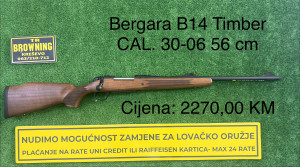 Bergara B14 Timber CAL. 30-06 56 cm
