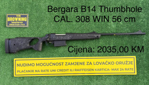 Bergara B14 Thumbhole CAL. 308 WIN 56 cm