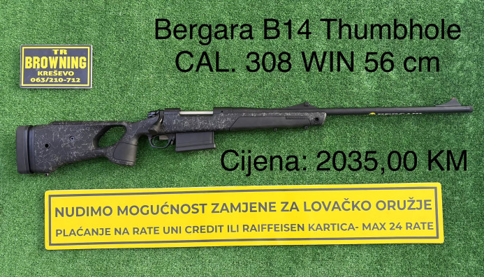 Bergara B14 Thumbhole CAL. 308 WIN 56 cm